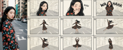 炸裂！AI视频技巧分享：NanoBananaPro九宫格分镜图+索拉2+grok的视频生成！高度一致性连续视频生成，高效制作出片！